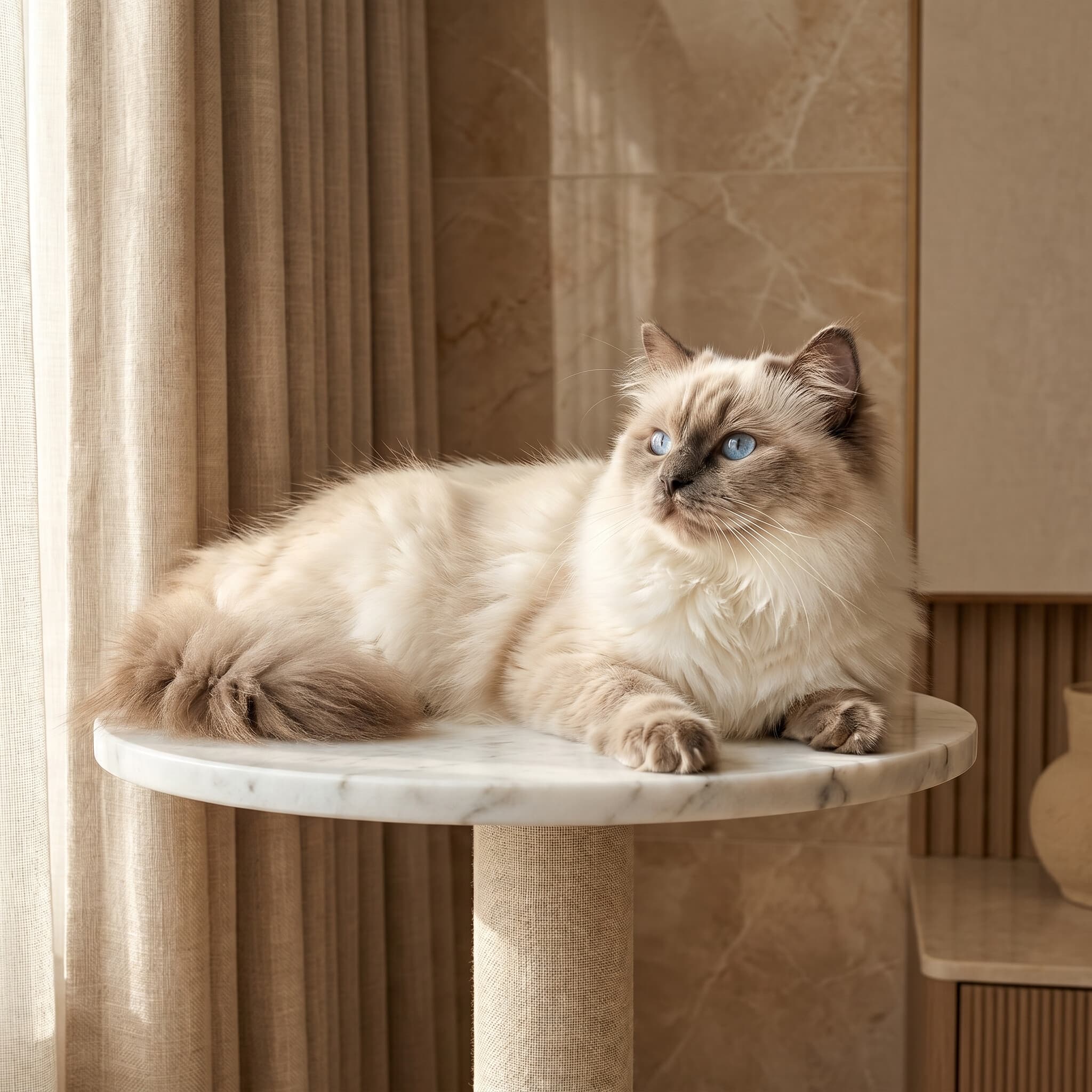 Ragdoll cat portrait — Ragdoll cat at MoonLight Ragdolls, Queens NY