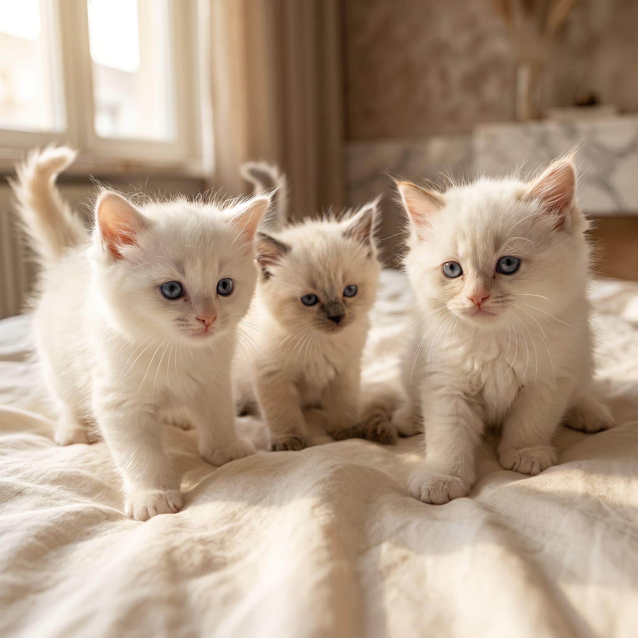 Fluffy Ragdoll lounging — Ragdoll cat at MoonLight Ragdolls, Queens NY